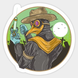 Plague Doctor Sticker